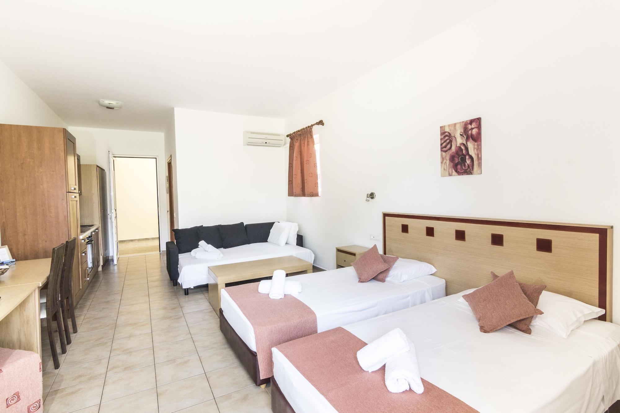 Lindos Blue Sky Aparthotel Buitenkant foto