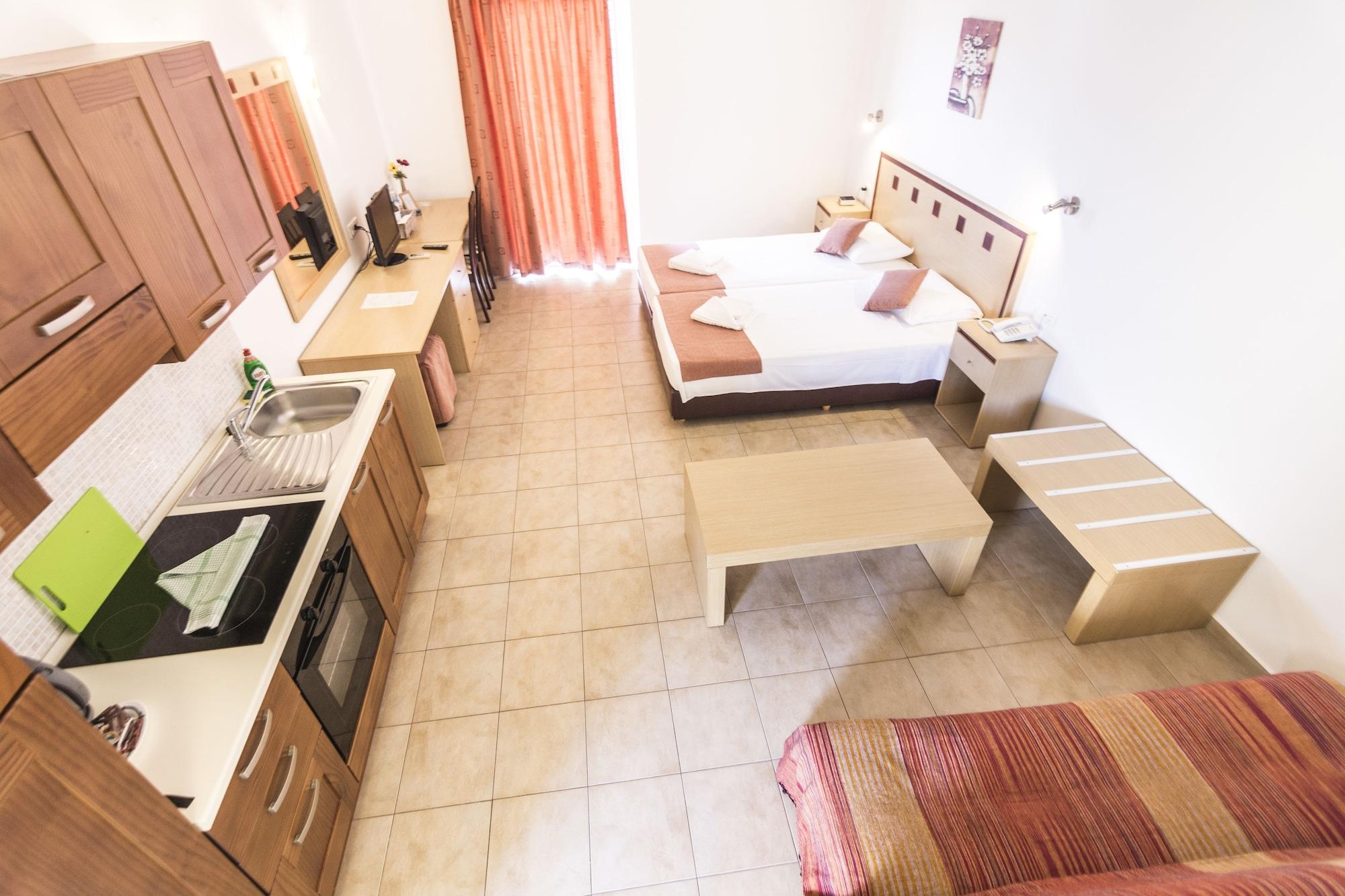 Lindos Blue Sky Aparthotel Buitenkant foto