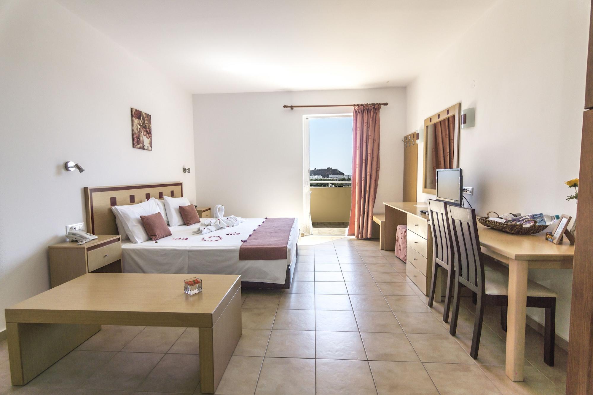 Lindos Blue Sky Aparthotel Buitenkant foto
