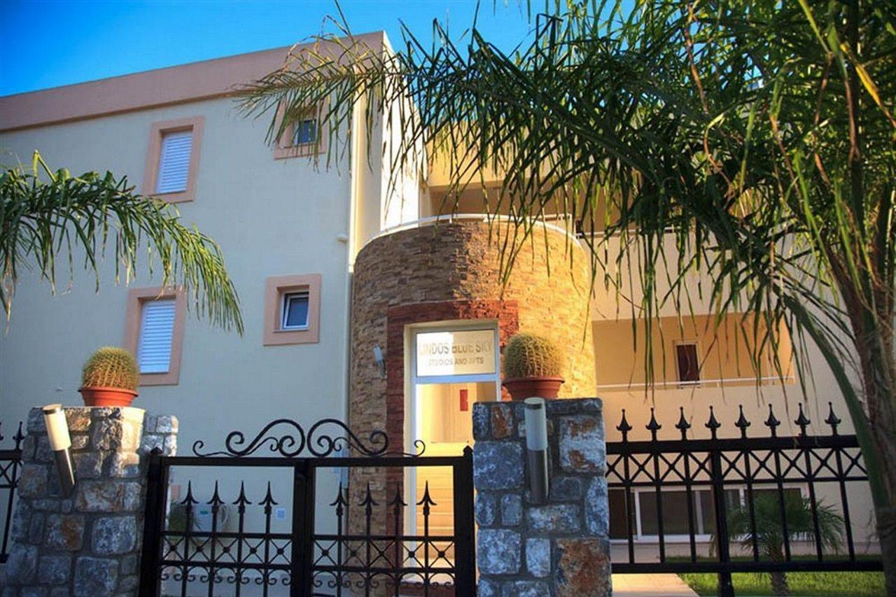 Lindos Blue Sky Aparthotel Buitenkant foto